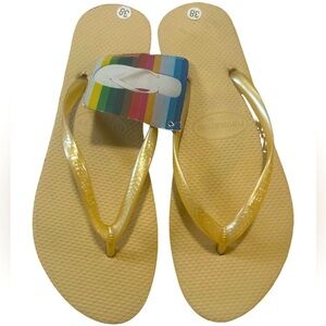 Havaianas Yellow Sandals